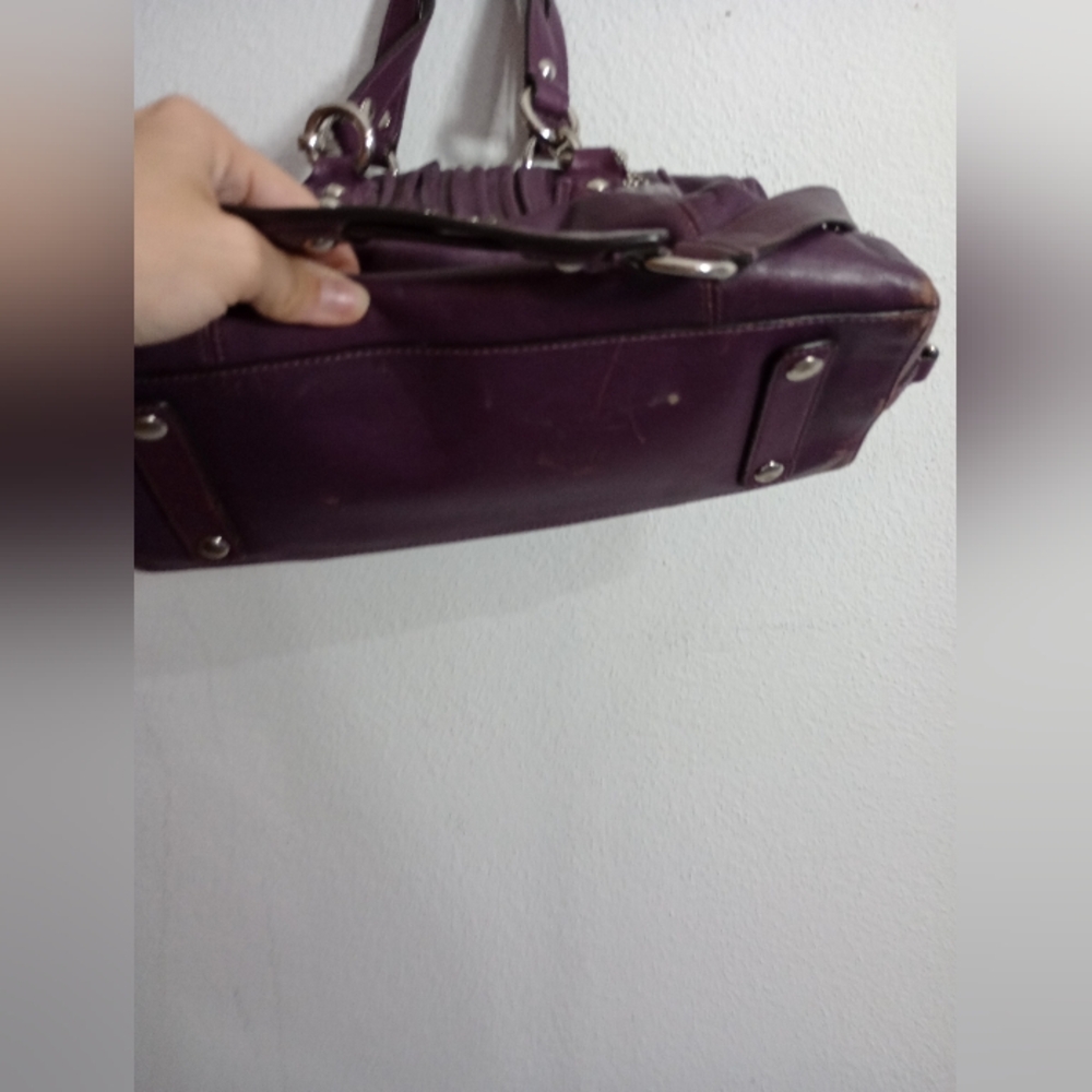Rare Coach Ashley Purple‎ Bag - Picture 3 of 7